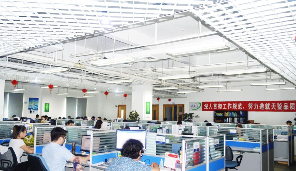 天鑒檢測辦公區(qū)